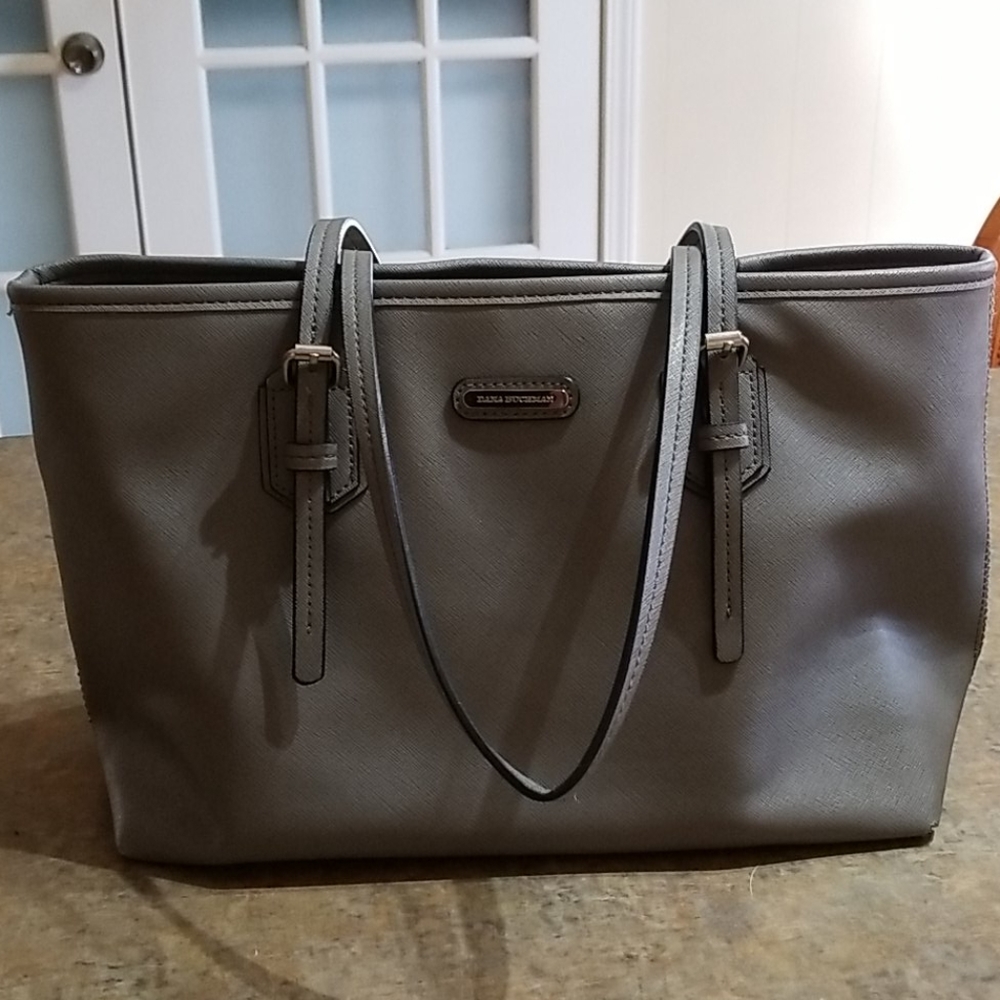 Dana Buchman grey purse